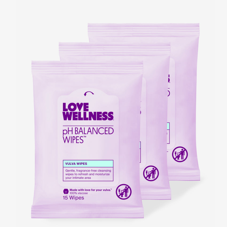 pH Balanced Wipes™ Travel Size X7